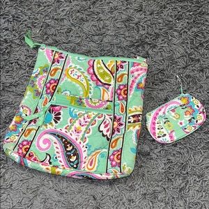 Vera Bradley Hipster in Tutti Frutti w/ coin purse